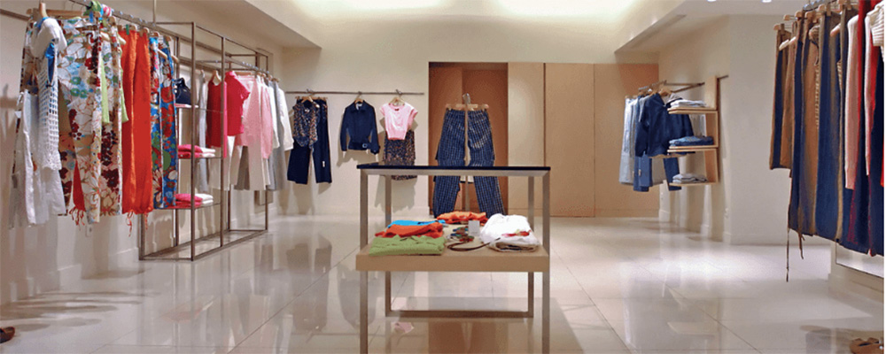 boutique intérieur - avantage du nettoyage