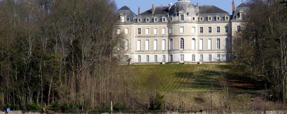 Le château de Vaux-le-Pénil vu de la Seine : nettoyage de locaux professionnels à Vaux-le-Pénil