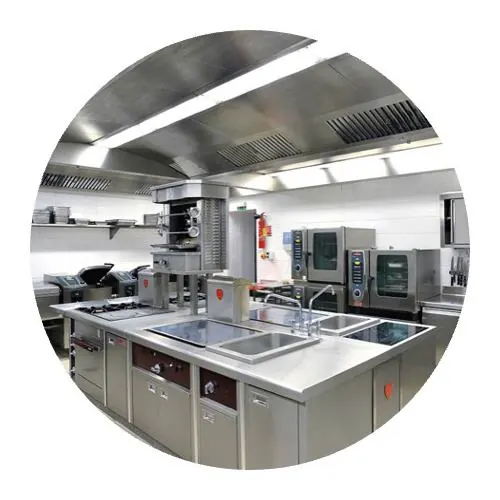Nettoyage de cuisines de restaurants pour mise en propreté d’une cuisine professionnelle tout inox 